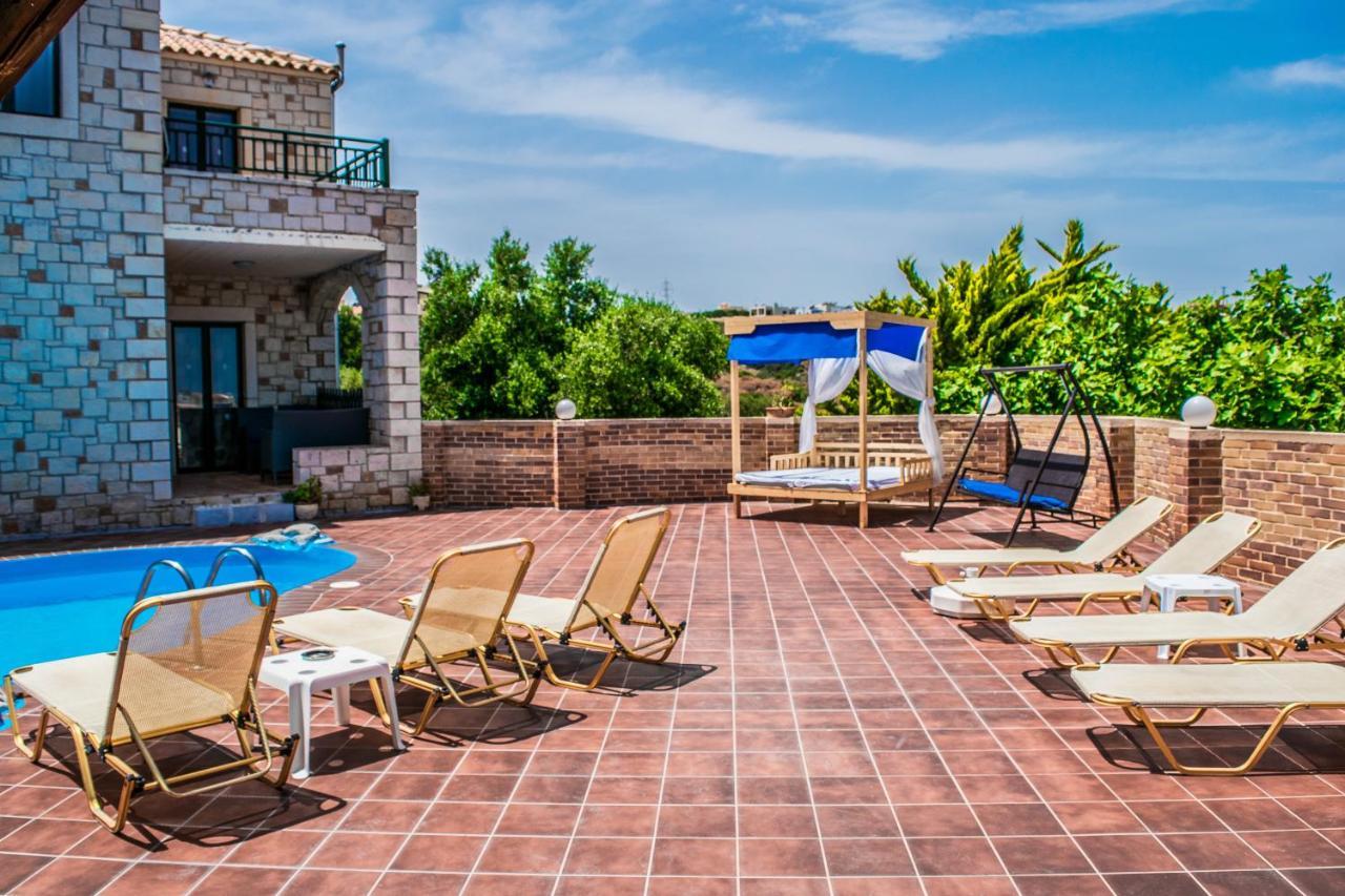 Niriides Villas Old Listing 헐소니소스 외부 사진